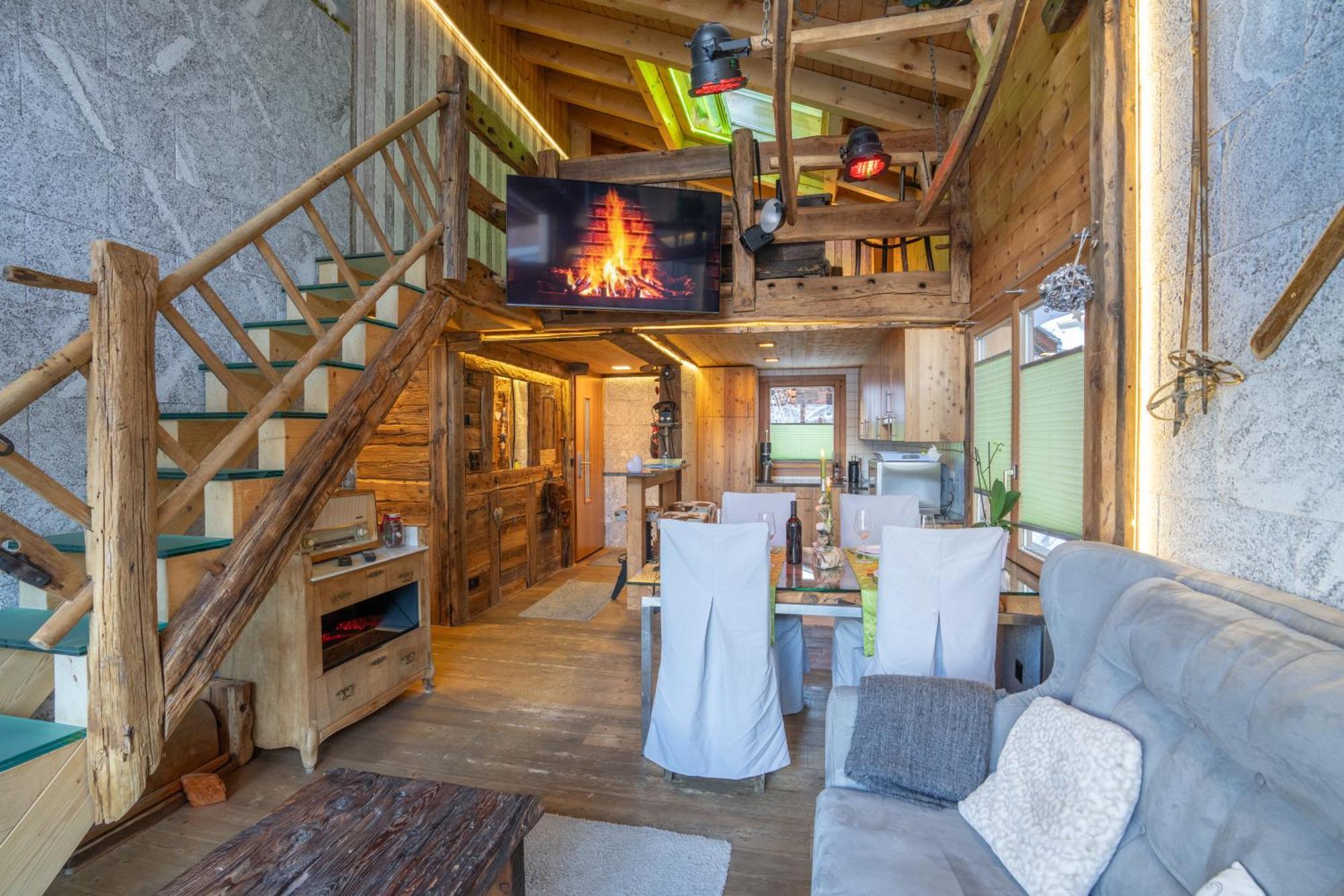 Ferienwohnung Haus Sunrise Zermatt Exterior foto