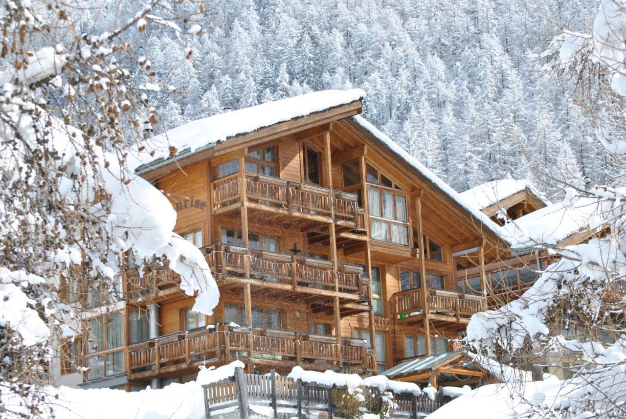 Ferienwohnung Haus Sunrise Zermatt Exterior foto